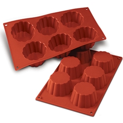MOULE SILIKOMART PROFESSIONNEL BRIOCHES - GAMME SILICON FLEX