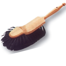 BROSSE 1/2 TETE SOIE  NOIRE