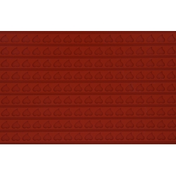 TAPIS RELIEF MOTIF "COEURS"