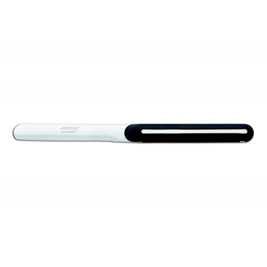COUTEAU BOUT ARRONDI - LONGUEUR 150 MM MANCHE NOIR